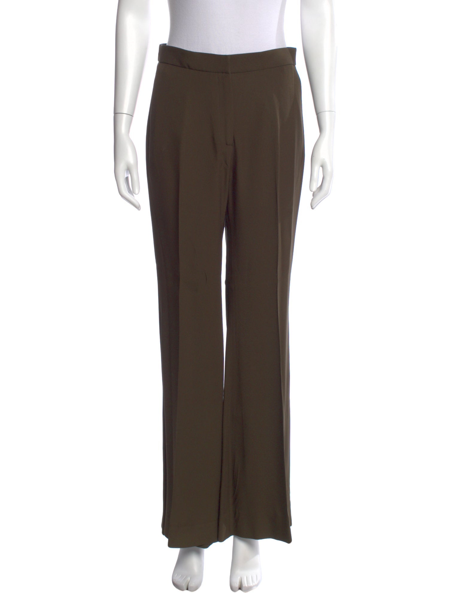 Rosetta Getty Virgin Wool Wide Leg Pants