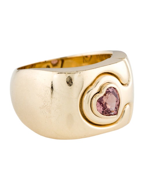 Retrouvai 14K Sapphire Impetus Interlocking Puzzle Ring