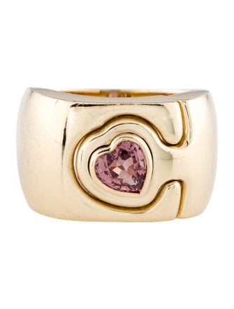 Retrouvai 14K Sapphire Impetus Interlocking Puzzle Ring