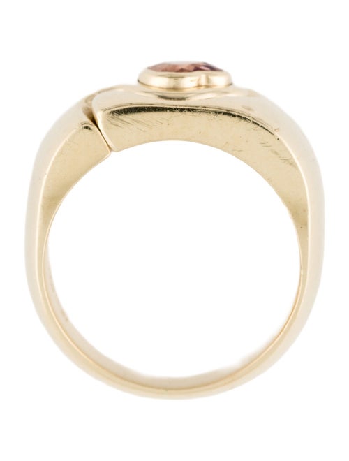 Retrouvai 14K Sapphire Impetus Interlocking Puzzle Ring