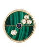Retrouvai 14K Malachite, Sapphire & Diamond Compass Ring