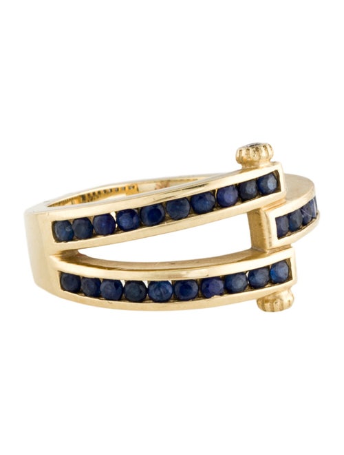 Retrouvai 14K Sapphire & Diamond Magna Ring