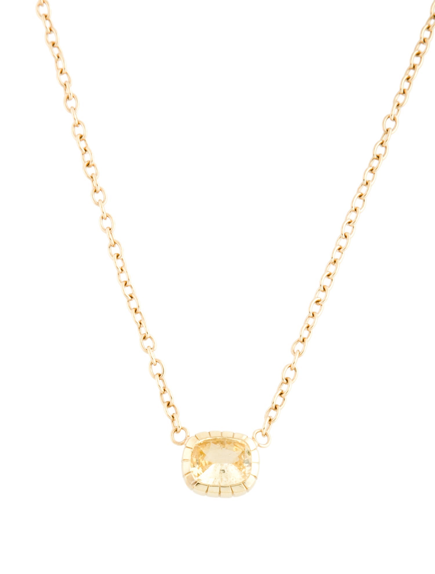 Retrouvai 14K Sapphire Heirloom Pendant Necklace