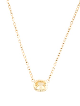 Retrouvai 14K Sapphire Heirloom Pendant Necklace