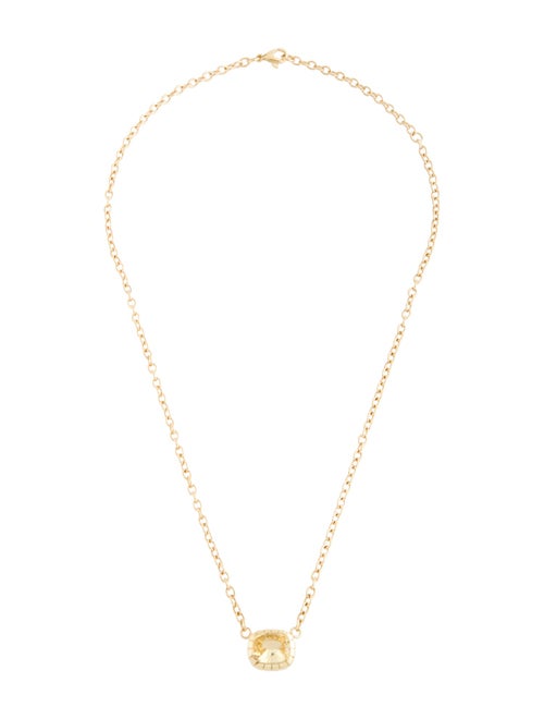 Retrouvai 14K Sapphire Heirloom Pendant Necklace