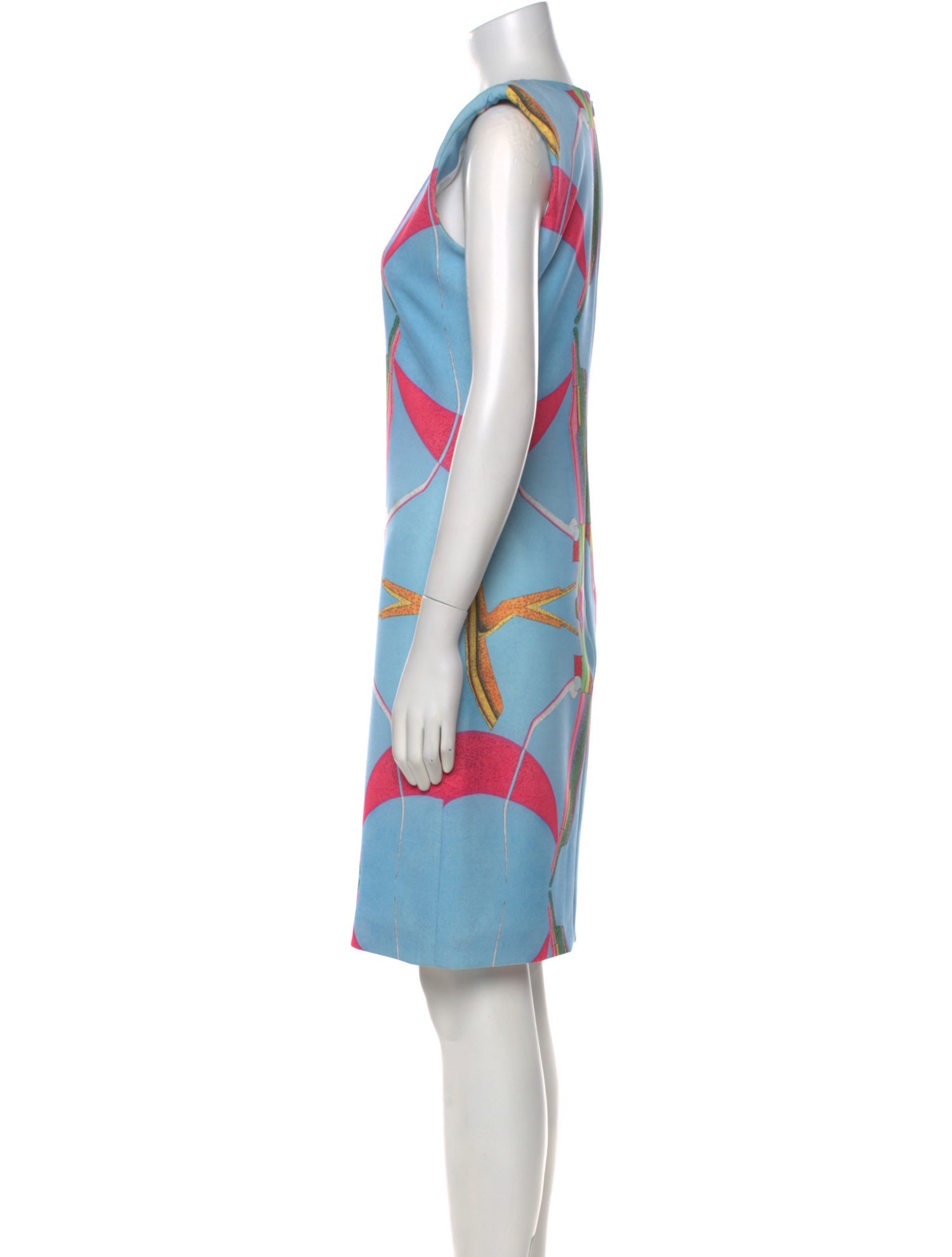 Rubin Singer Printed Knee-Length Dress
