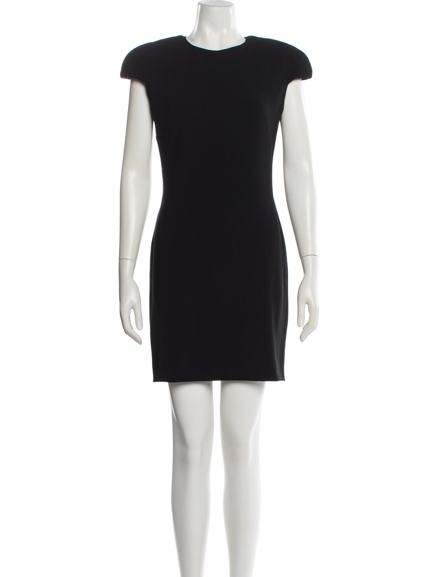 Rubin Singer Crew Neck Mini Dress - Black Dresses, Clothing - RUB20546 |  The RealReal