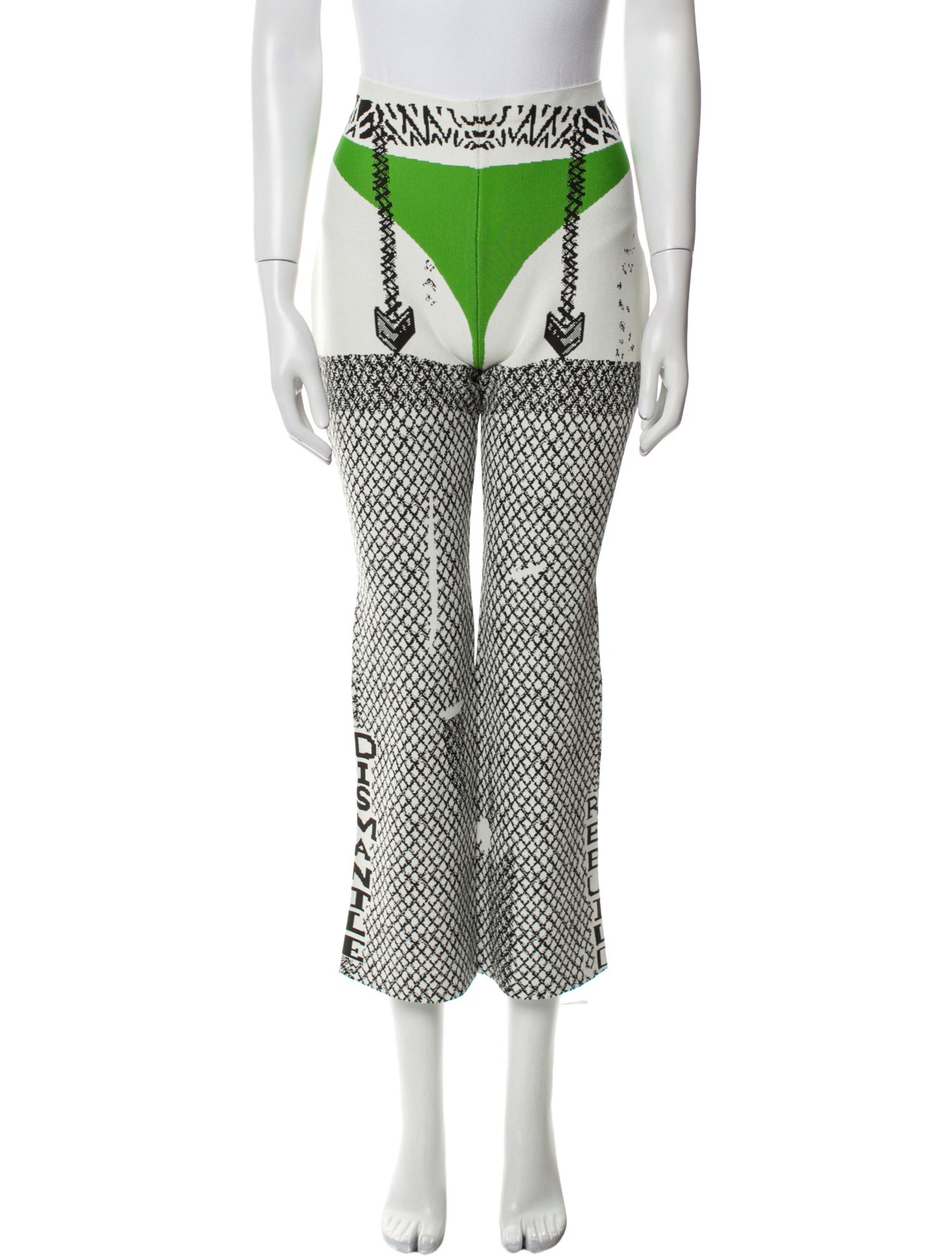 Rudi Gernreich Printed Wide Leg Pants