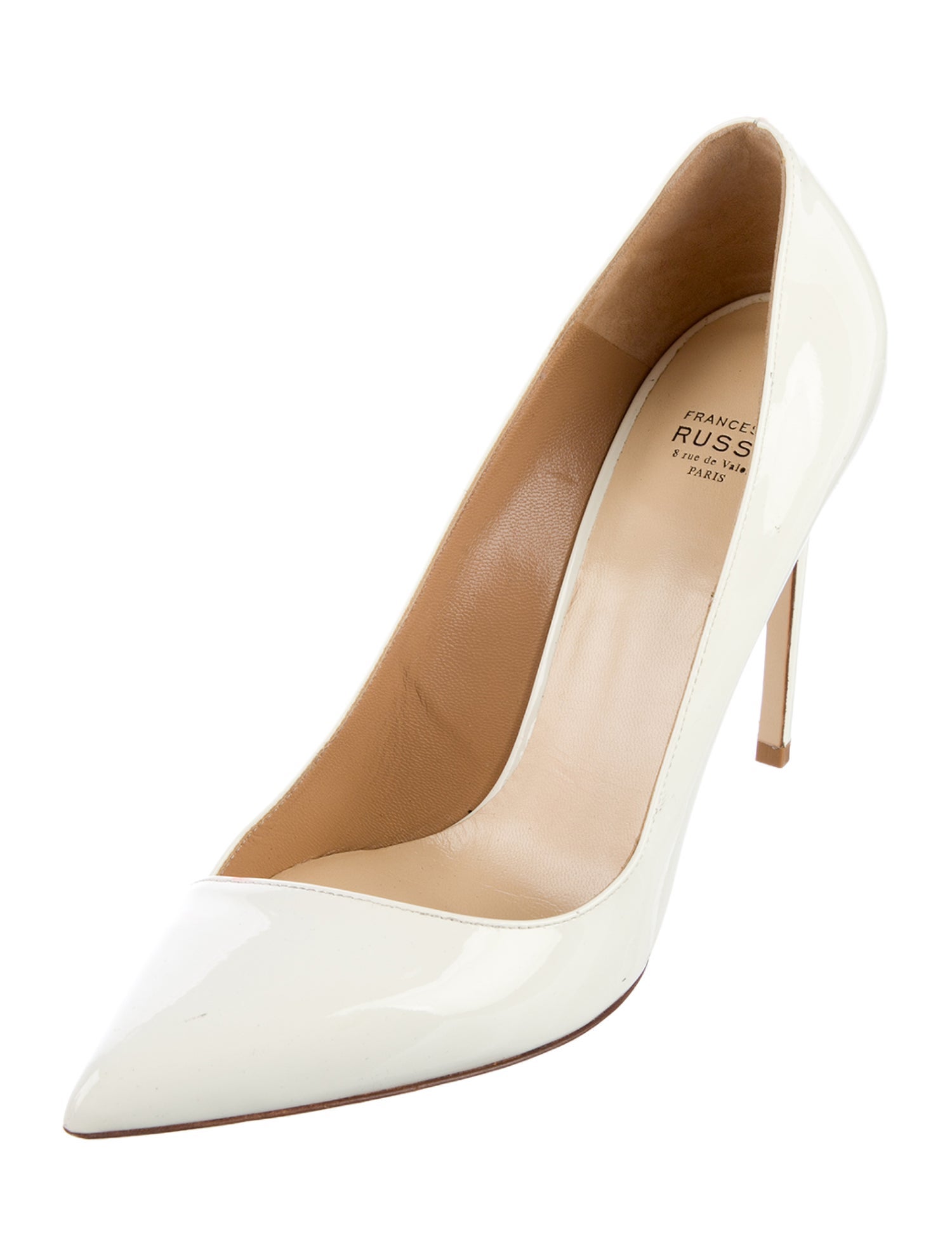 Francesco Russo Patent Leather Pumps