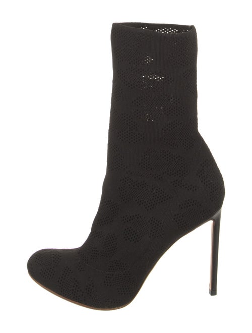 Francesco Russo Cutout Accent Sock Boots