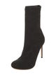 Francesco Russo Cutout Accent Sock Boots