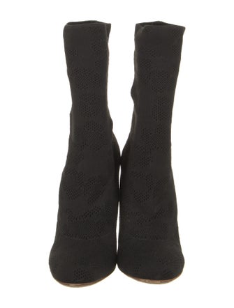Francesco Russo Cutout Accent Sock Boots