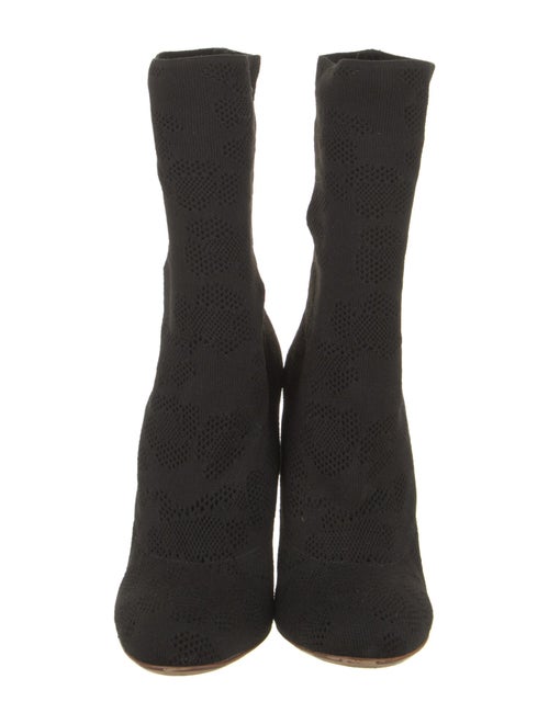 Francesco Russo Cutout Accent Sock Boots