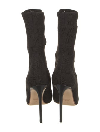 Francesco Russo Cutout Accent Sock Boots