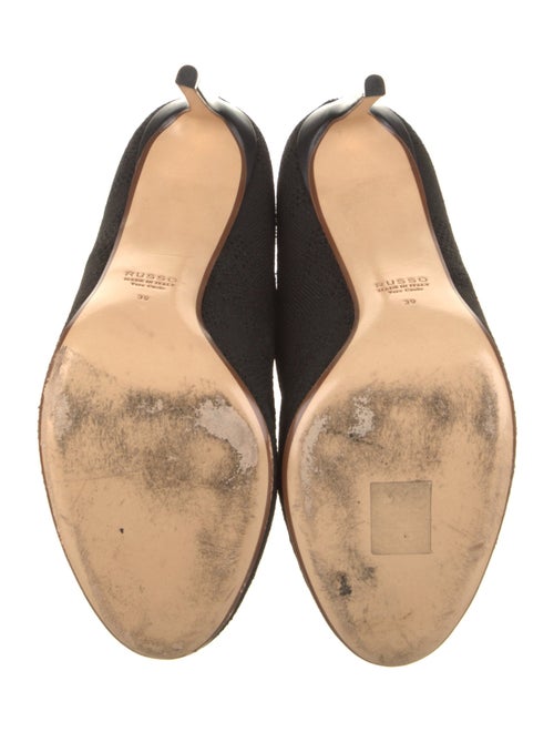 Francesco Russo Cutout Accent Sock Boots