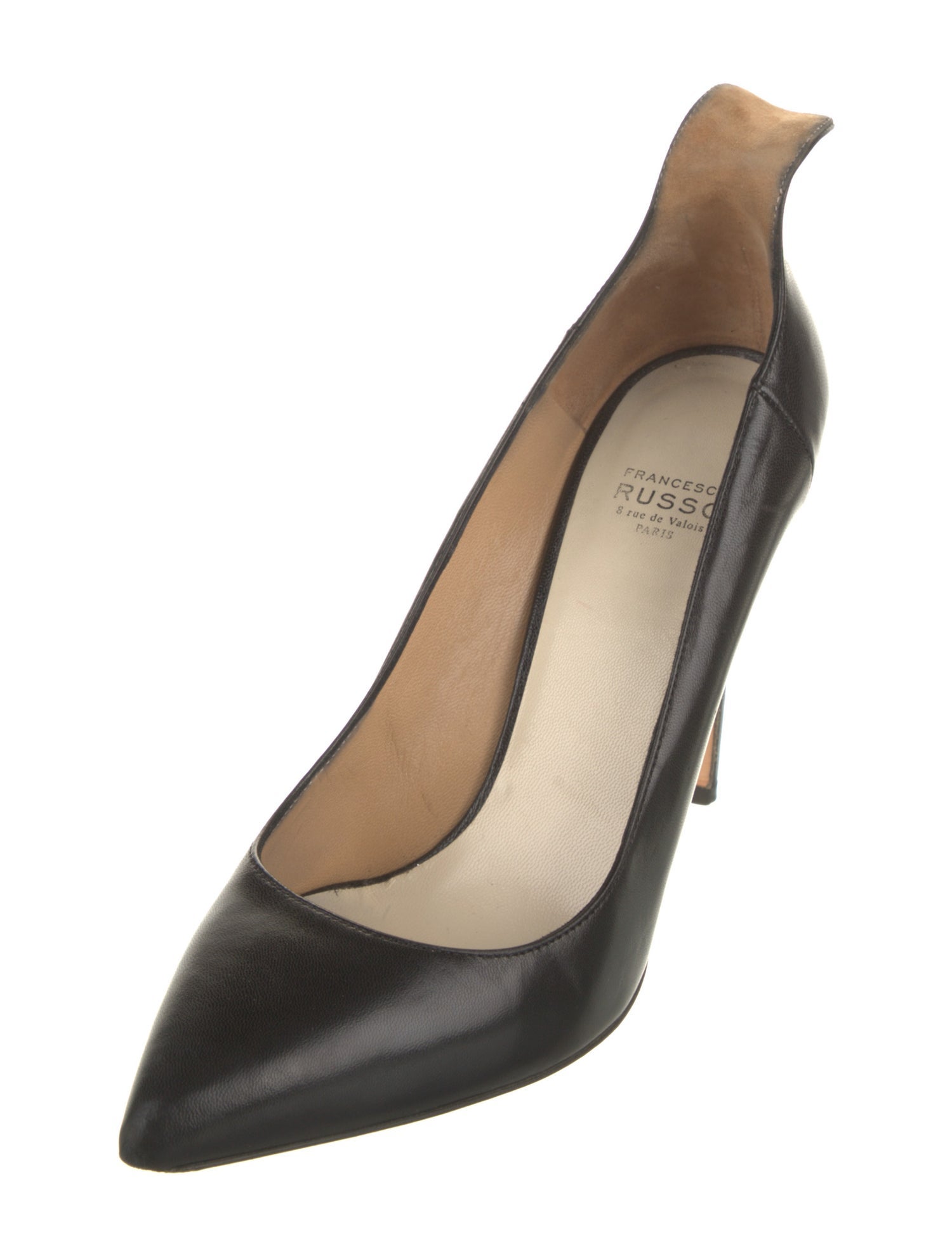 Francesco Russo Leather Pumps