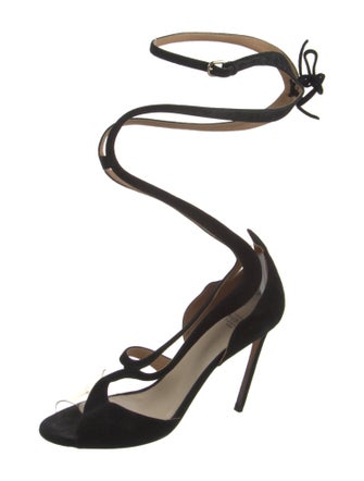 Francesco Russo Suede Mules