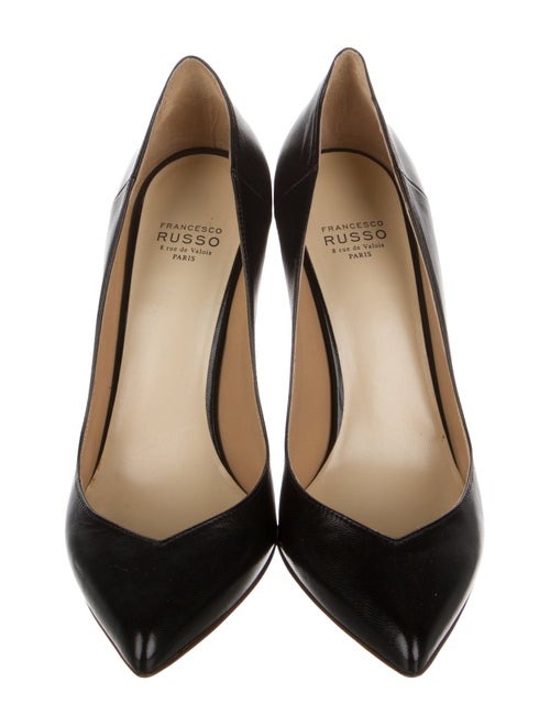 Francesco Russo Leather Pumps