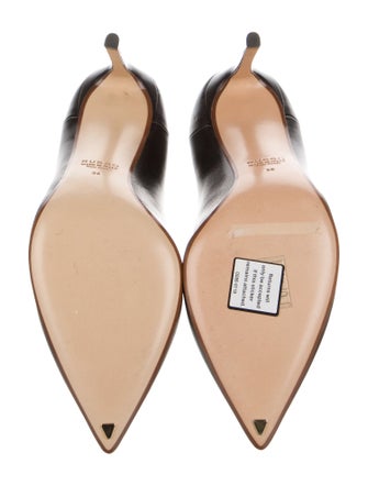 Francesco Russo Leather Pumps