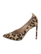 Francesco Russo Ponyhair Animal Print Pumps w/ Tags