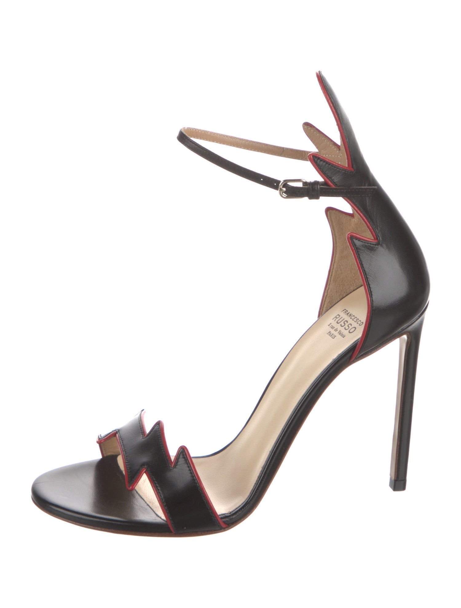 Francesco Russo Leather Sandals w/ Tags