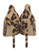 Francesco Russo Ponyhair Animal Print Pumps w/ Tags