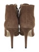 Francesco Russo Suede Lace-Up Boots