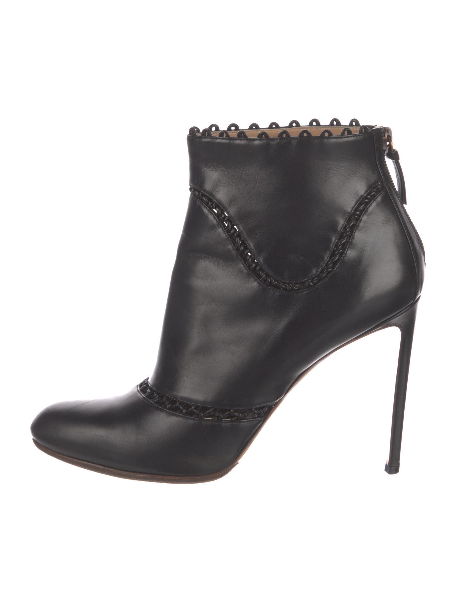 Francesco Russo Leather Boots