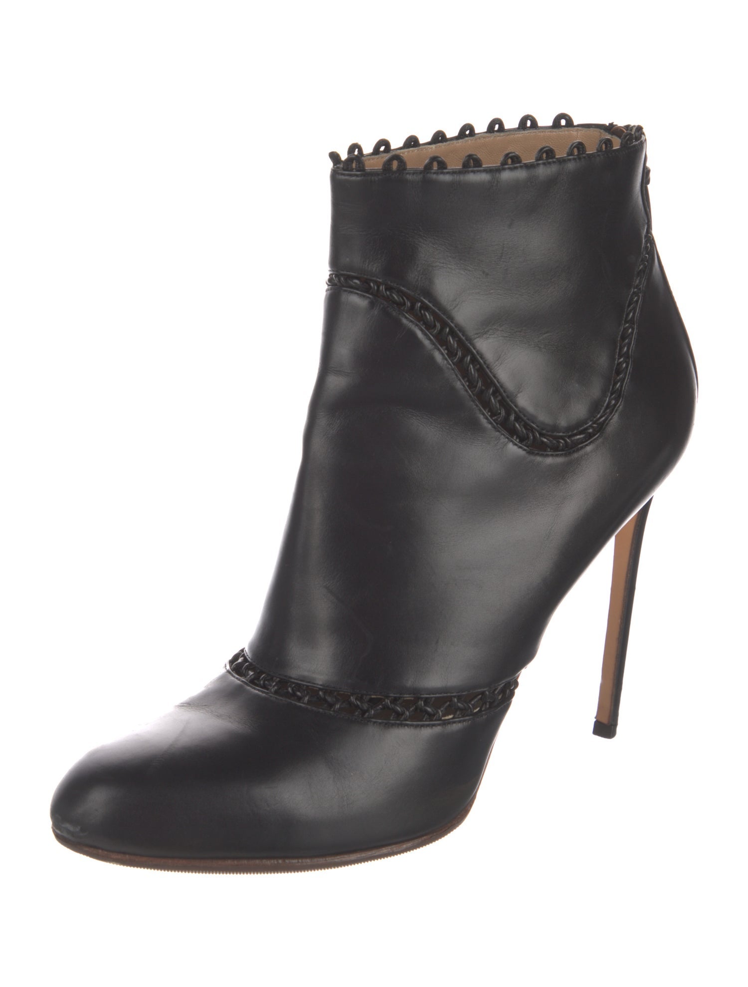 Francesco Russo Leather Boots