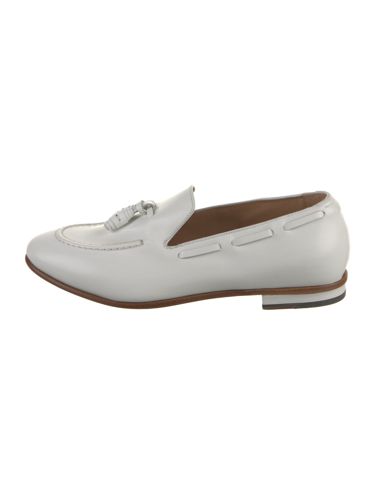 Francesco Russo Leather Loafers