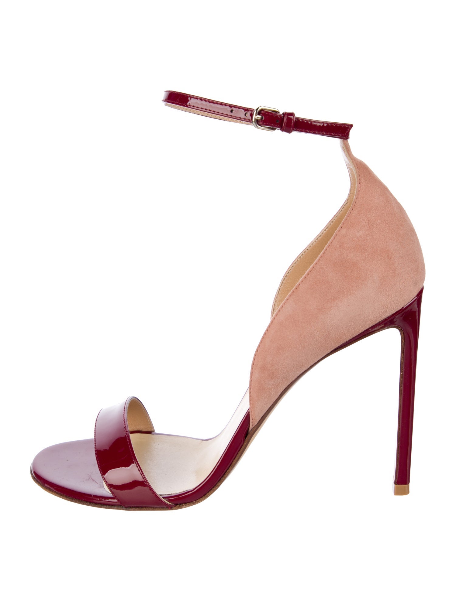 Francesco Russo Patent Leather Sandals