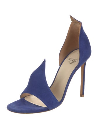 Francesco Russo Suede Sandals