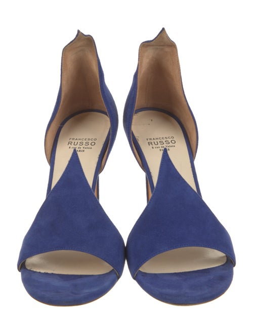 Francesco Russo Suede Sandals