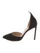 Francesco Russo Suede D'Orsay Pumps
