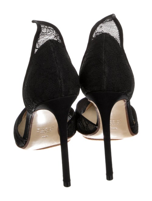 Francesco Russo Suede D'Orsay Pumps