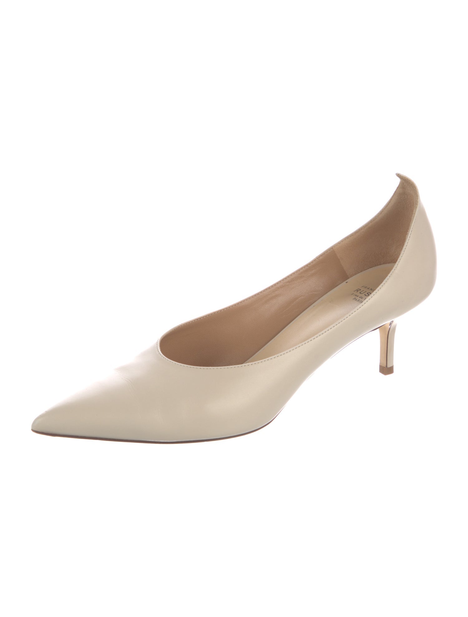 Francesco Russo Leather Pumps