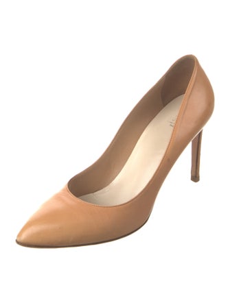 Francesco Russo Leather Pumps