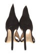 Francesco Russo Suede D'Orsay Pumps