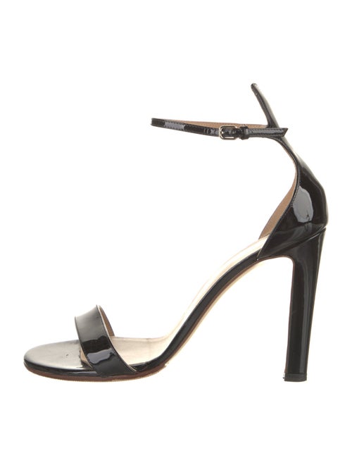 Francesco Russo Patent Leather Sandals