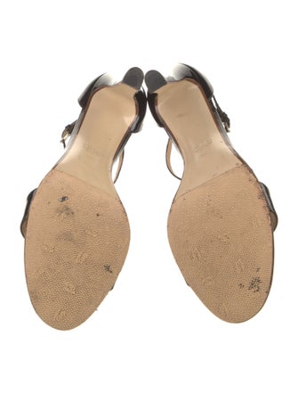 Francesco Russo Patent Leather Sandals