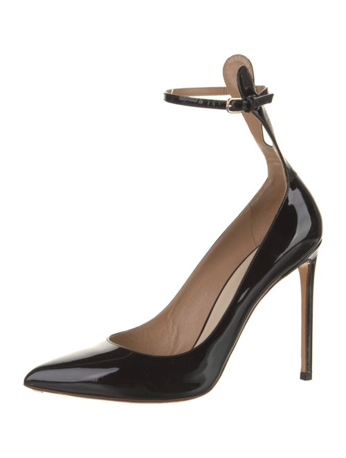 Francesco Russo Patent Leather Pumps