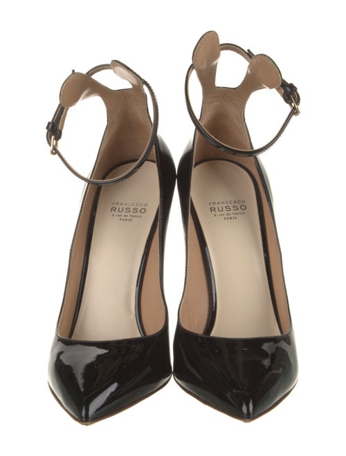 Francesco Russo Patent Leather Pumps