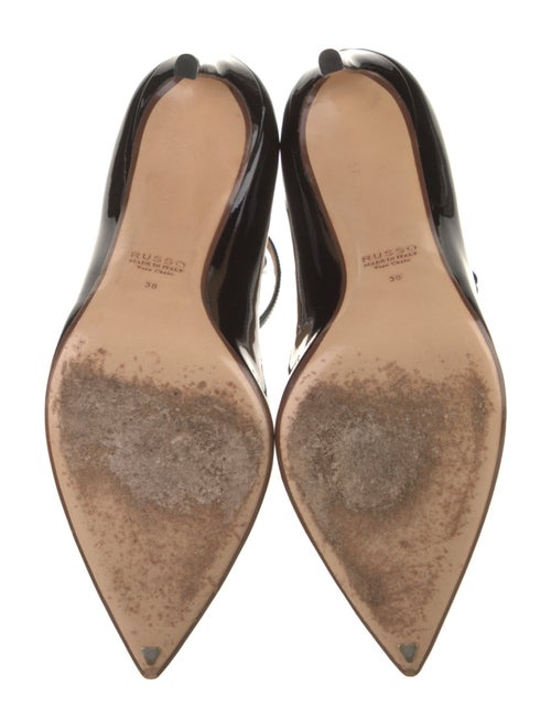 Francesco Russo Patent Leather Pumps