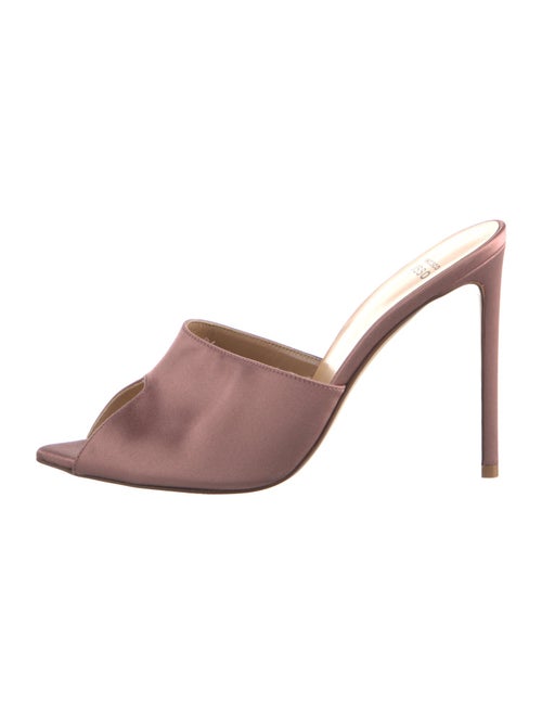 Francesco Russo Leather Mules
