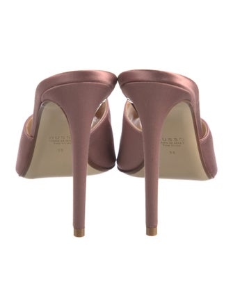 Francesco Russo Leather Mules