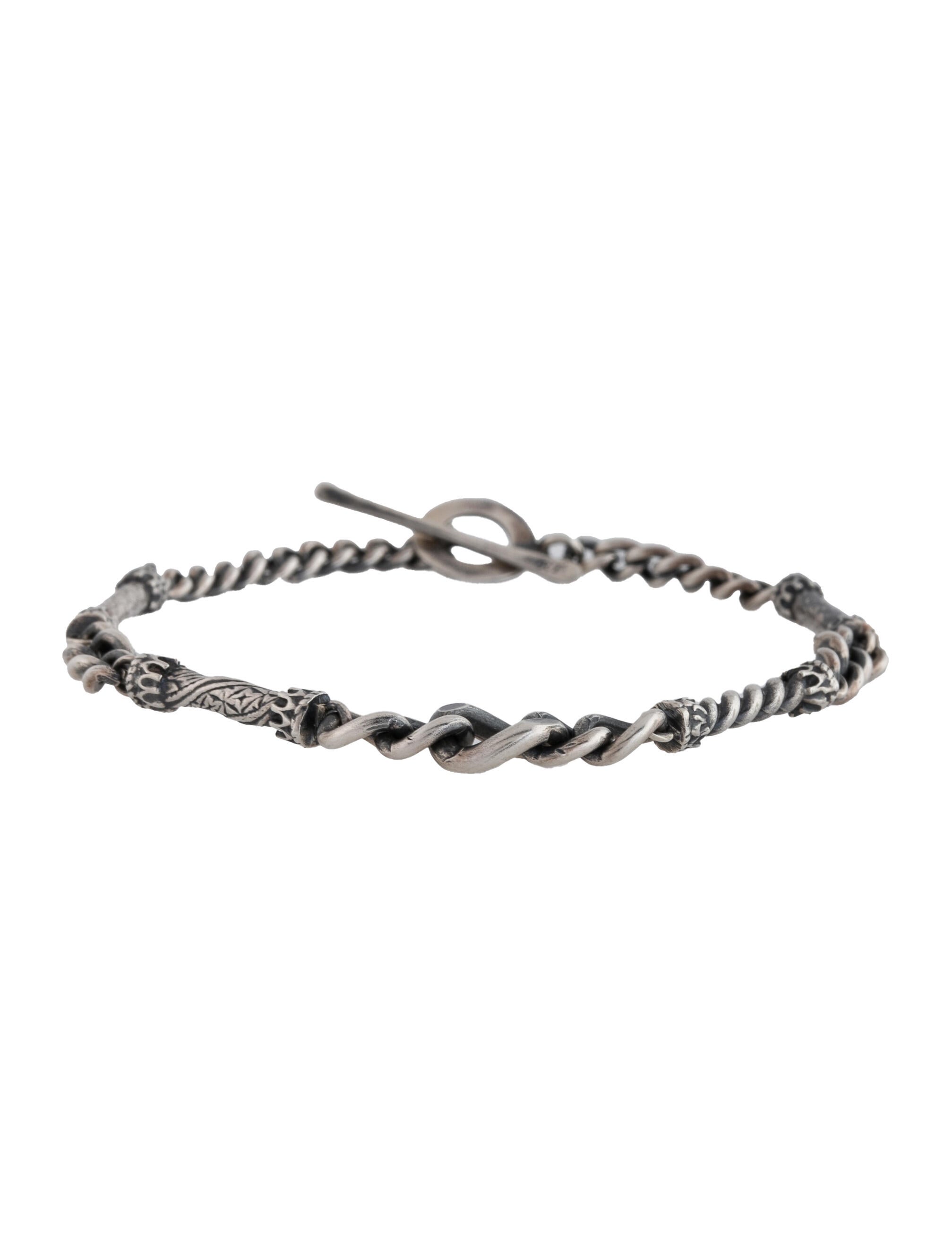 Rusty Thought Ionic Link Chain Bracelet