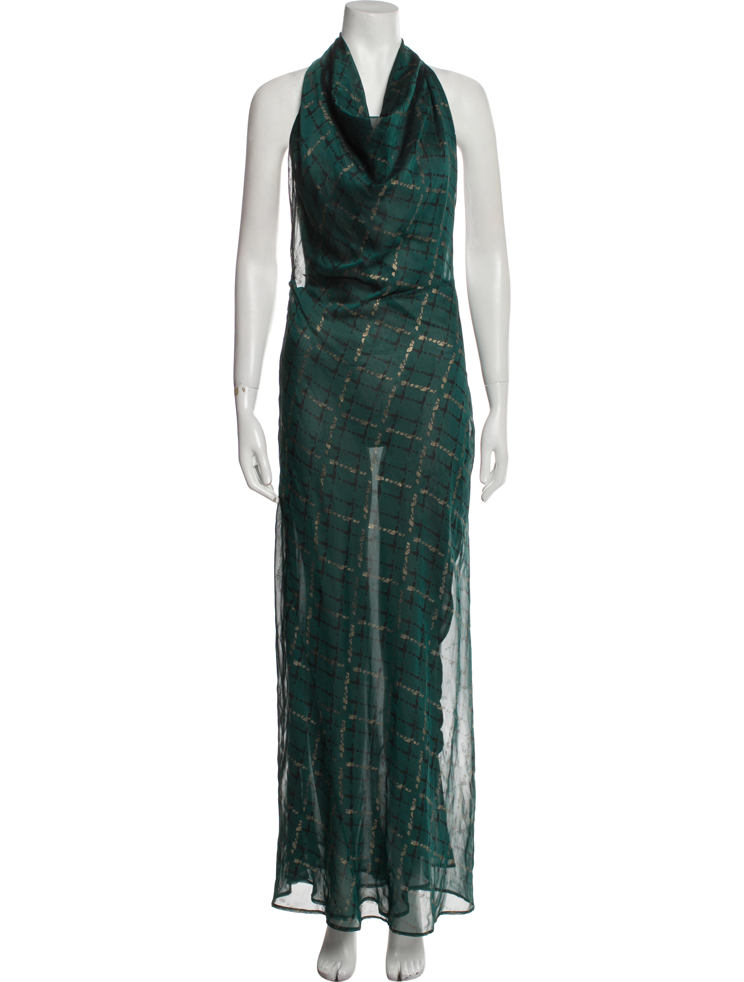 Raisa Vanessa Printed Long Dress