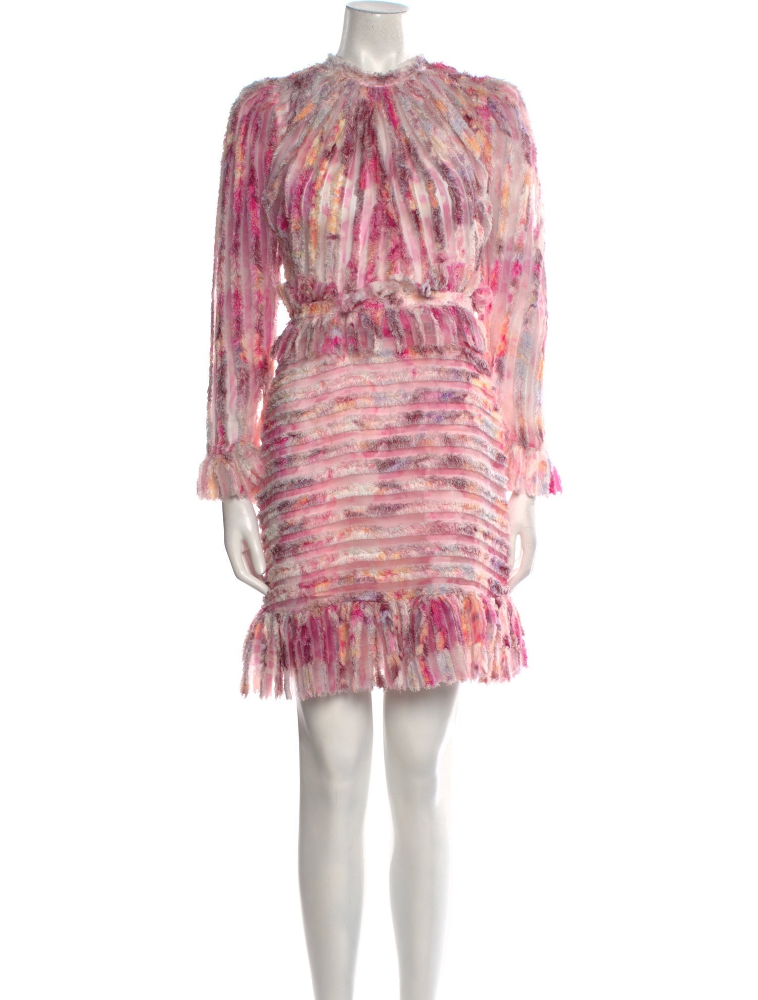 Raisa Vanessa Tie-Dye Print Mini Dress