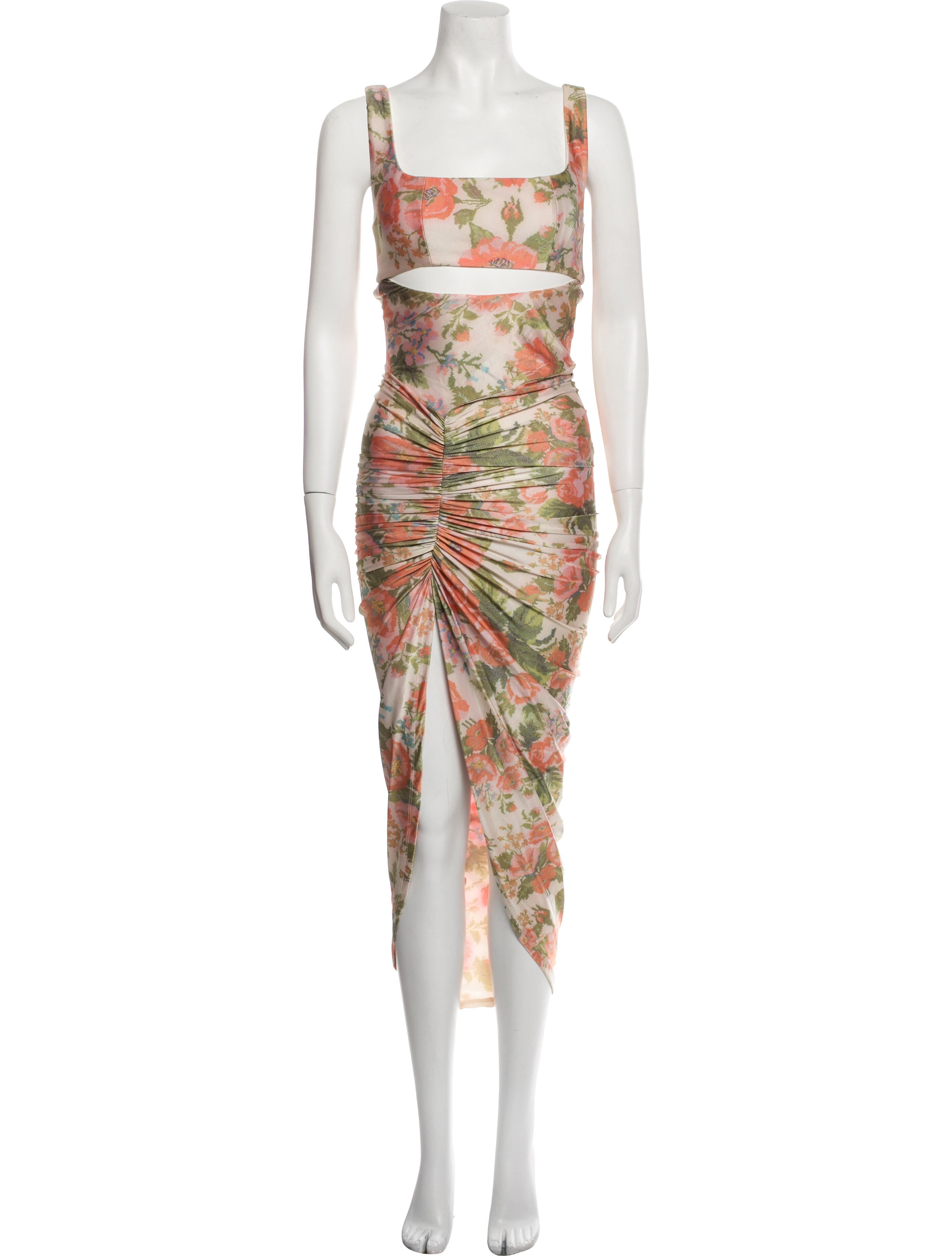 Raisa Vanessa Printed Long Dress