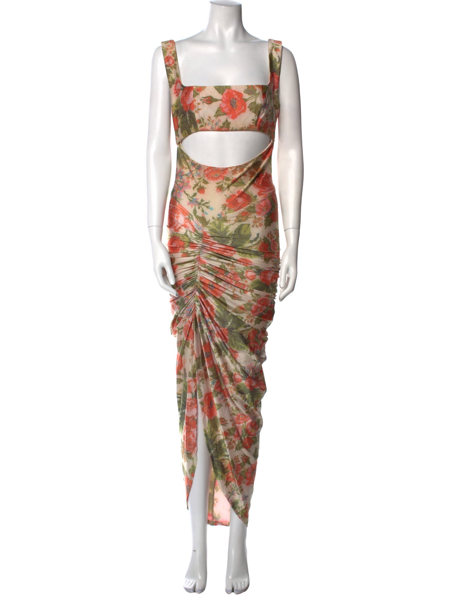 Raisa Vanessa Printed Long Dress